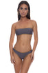 Luli Fama Luli Chic Seamless Wavy Ruched Back Bottom
